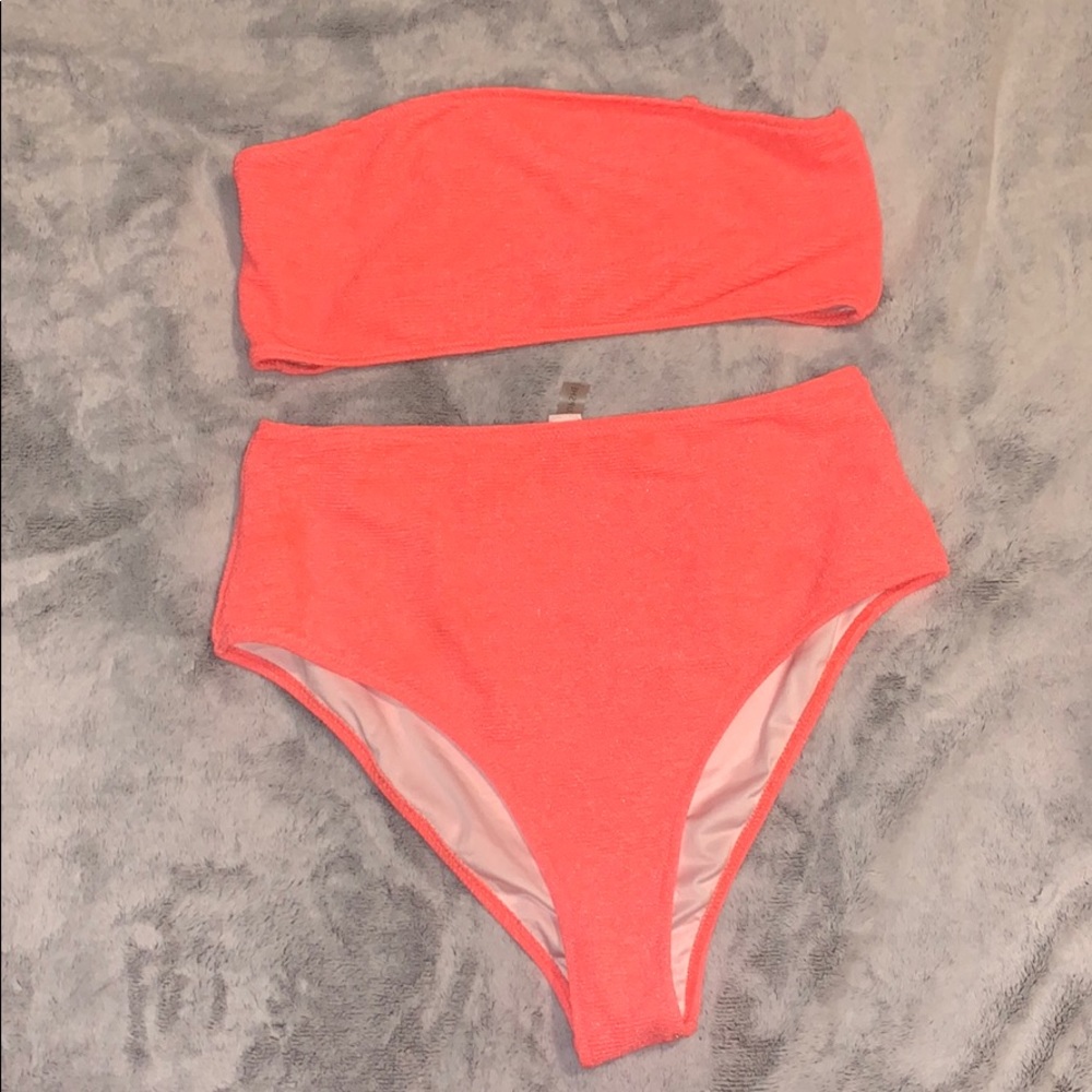 Cupshe Hot Pink bikini